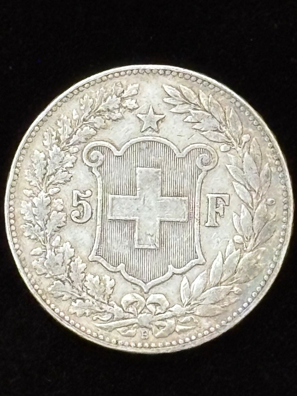 Tutti le monete: 5 Fr. 1889 mit original alt Patina – Usato da Niederlenz venduto da Angi_e 1