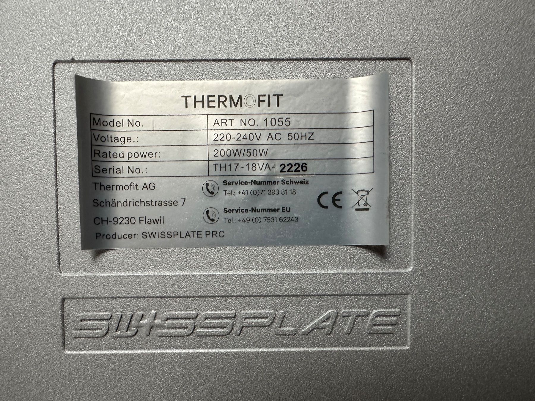 Thermofit Hometrainer: THERMOFIT PRO Vibrationstrainingsgerät – Usato da Hombrechtikon venduto da Foto58 9