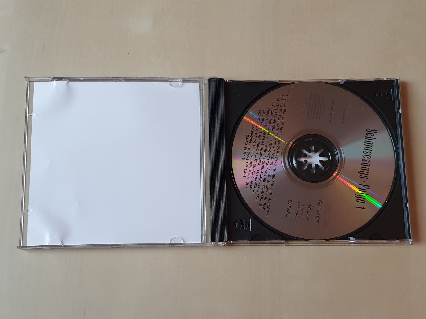 CD: Schmuse Songs vol. 1 – Usato da Stansstad venduto da collectorsshop 2
