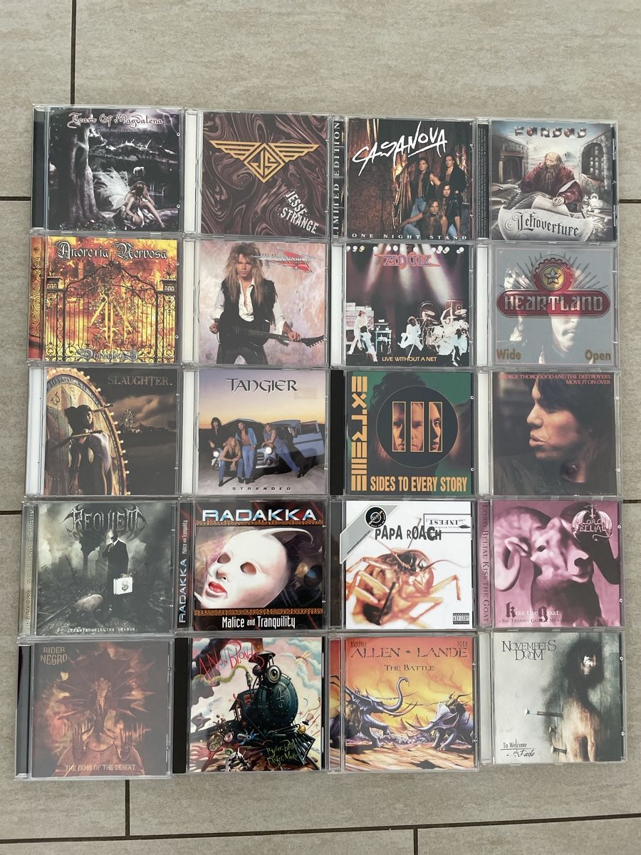 CDs: Metal / Hardrock Sammlung  – D'occasion à Reinach AG par trigger7811