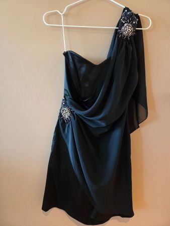Cocktailkleid mit Strassapplikation