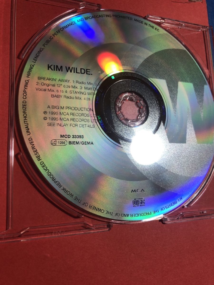 CD: Kim Wilde Breakin' Away CD Single guter Zustand – Usato da Flaach venduto da rubo7 2