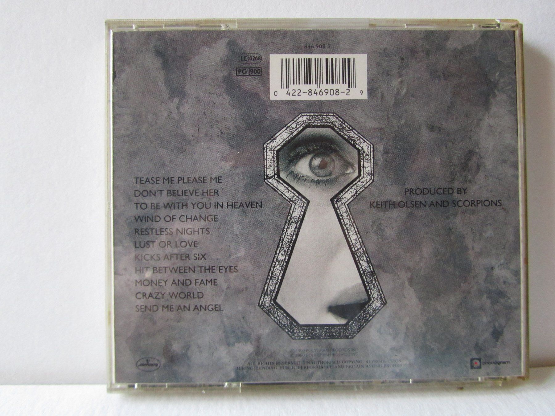 CD: Scorpions, CD, crazy world – Usato da Weiningen ZH venduto da dietsch57 1