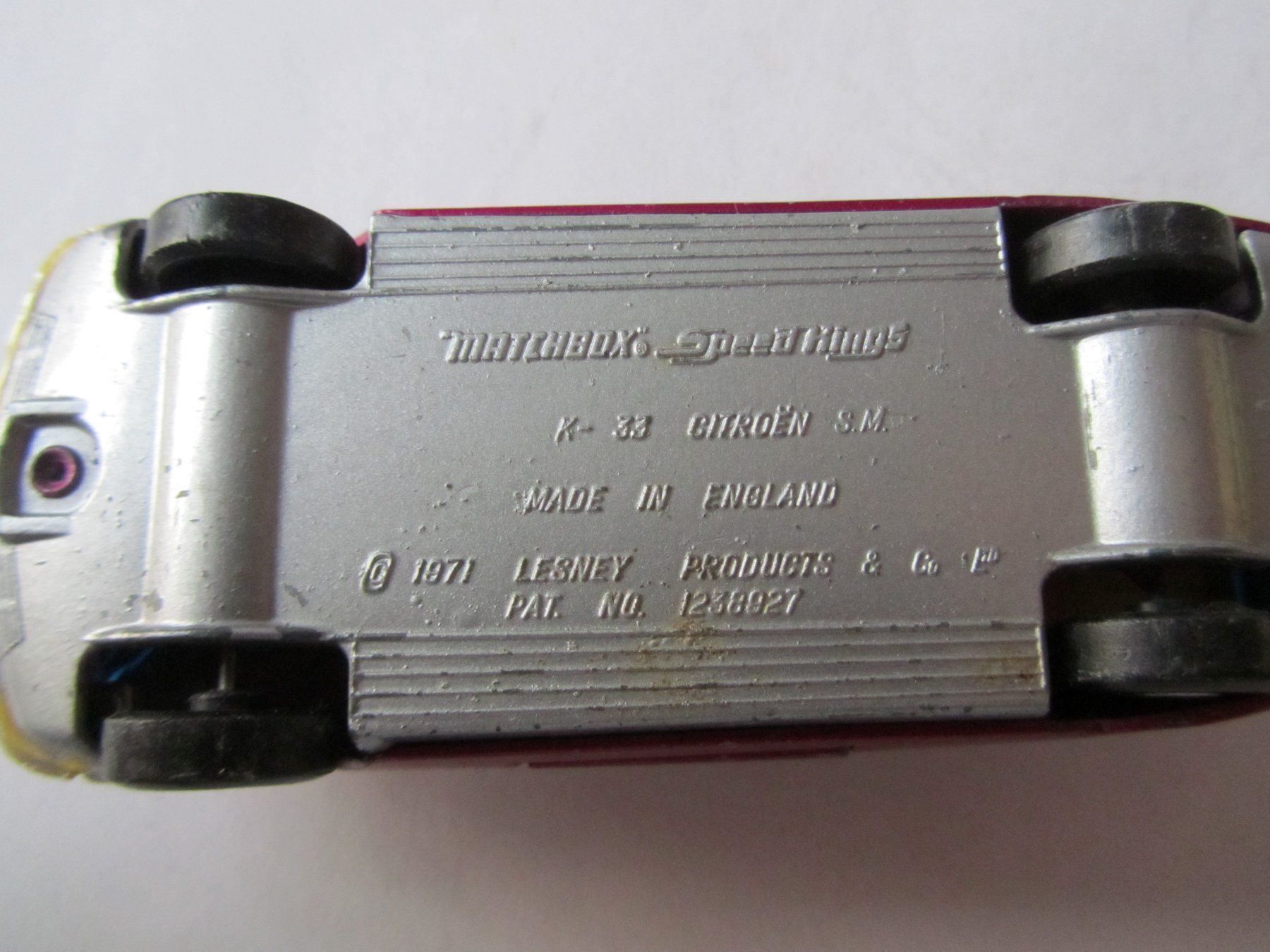Matchbox Modellini d'auto: Citroen SM, Matchbox Speed Kings – Usato da Weiningen ZH venduto da dietsch57 7