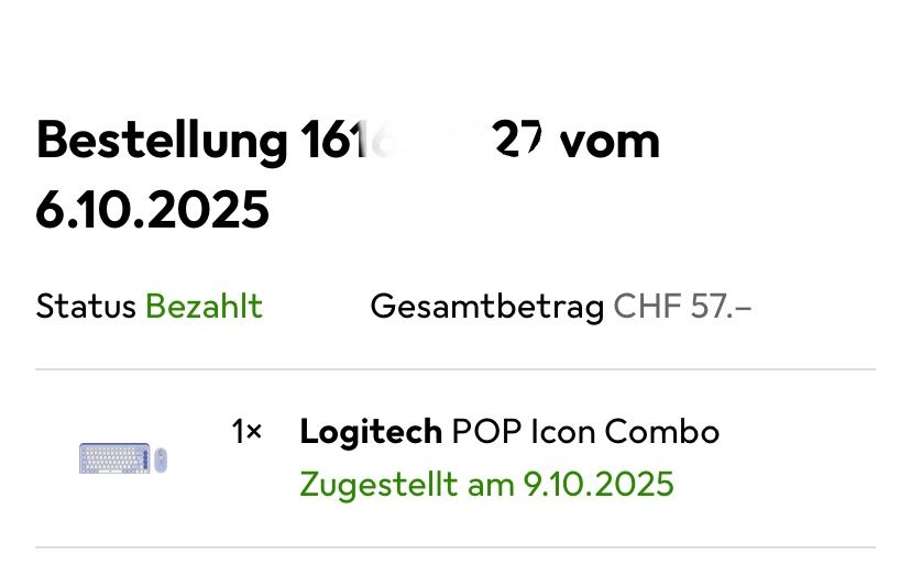 Logitech Tastiere: Logitech POP Icon Combo Tastatur und Maus - Funk/Bluetooth – Nuovo e nell'imballaggio originale da Jonen venduto da YoKoDesign 4