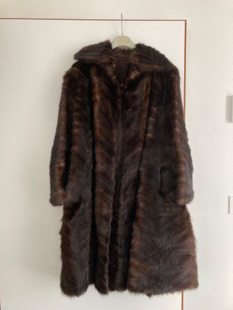 Manteau Queues de Vison Ranch
