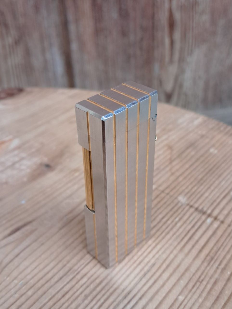 Dunhill Feuerzeuge: Dunhill Rollagas 1986 Lignes en or – Gebraucht aus Bern von Phandora 2