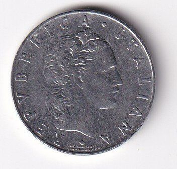 Alle Münzen: Italien 50 Lire 1959 – Gebraucht aus Neuchâtel von karlpierrino 1
