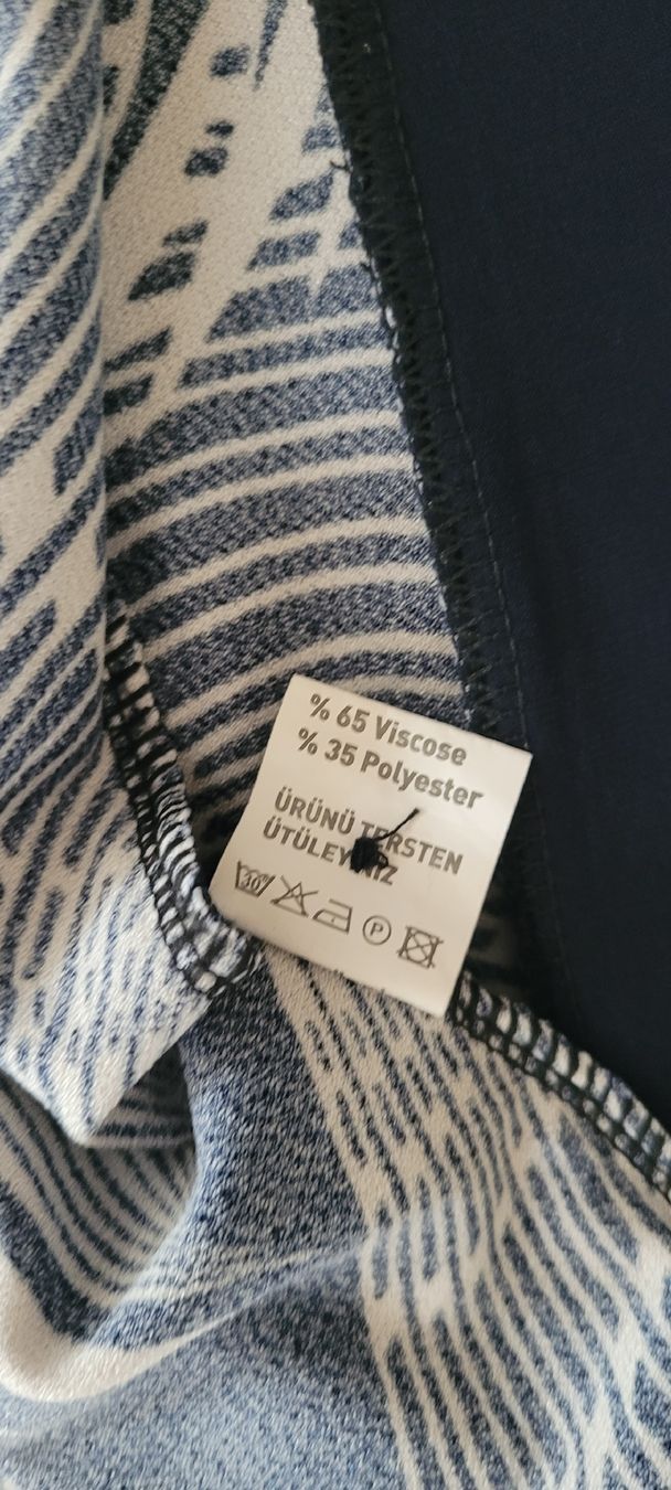 Vestiti: Élégante robe  Metex longue imprimée taille 54/56 – Nuovo (secondo la descrizione) da Vevey venduto da x_y_f 2