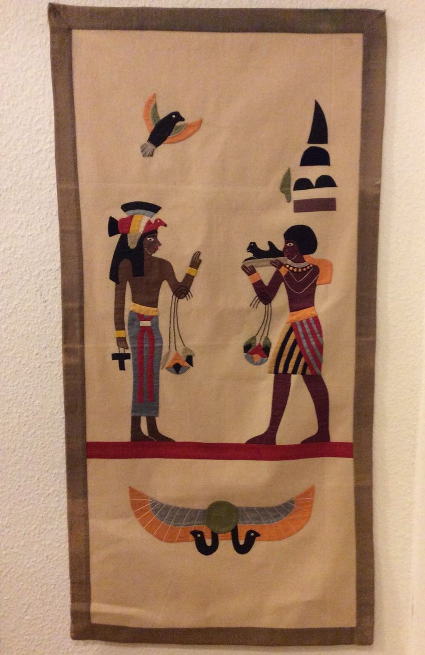 Dipinti: Appliqué de Tissus - Egypte – Usato da Genève venduto da edelweiss1900 2