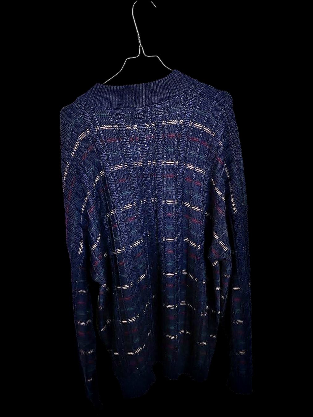 Michael Kors Maglioni & Felpe: St. Michael Marineblau Gemusterter Strickpullover - Größe – Usato da Zug venduto da vinokilo 3