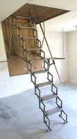 Treppe- Scherentreppe, gross, für in Lager oder Garage