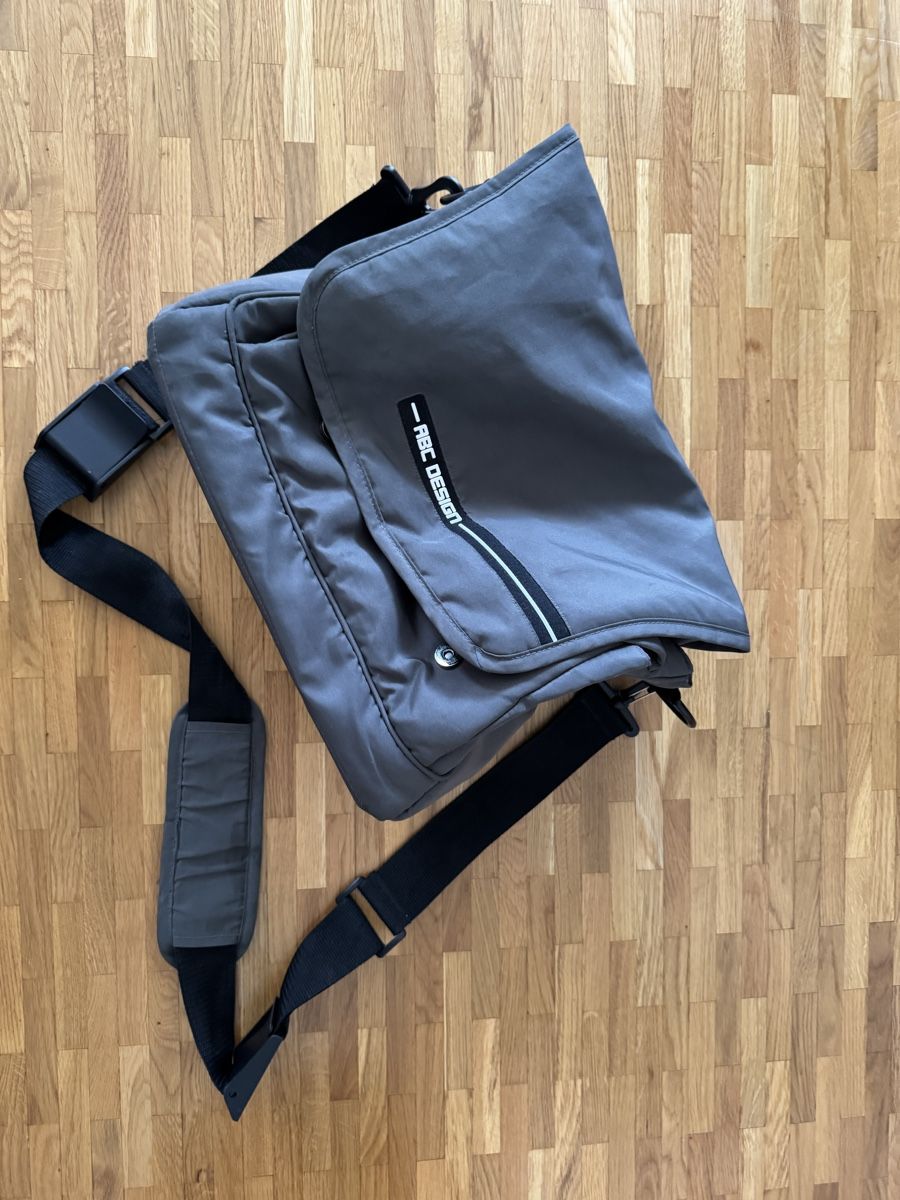 ABC Design Borse & Zaini: Sac à langer ABC Design gris pour bébé – Usato da Genève venduto da Aniella 3