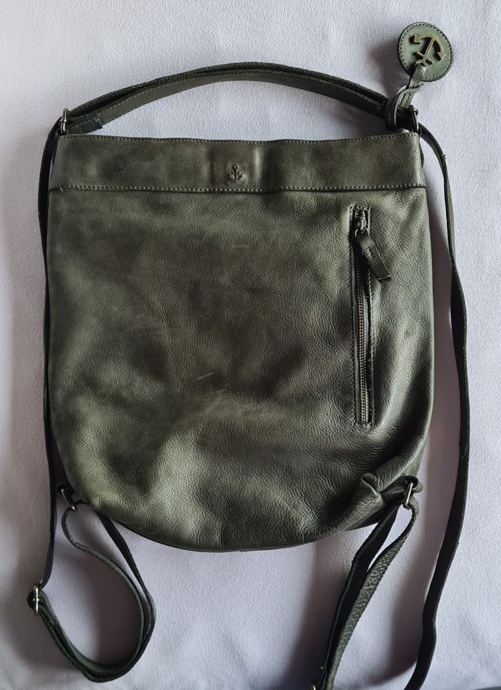 Taschen für Damen: Harbour 2nd Cityrucksack in grün – Gebraucht aus Zürich von Stephs13