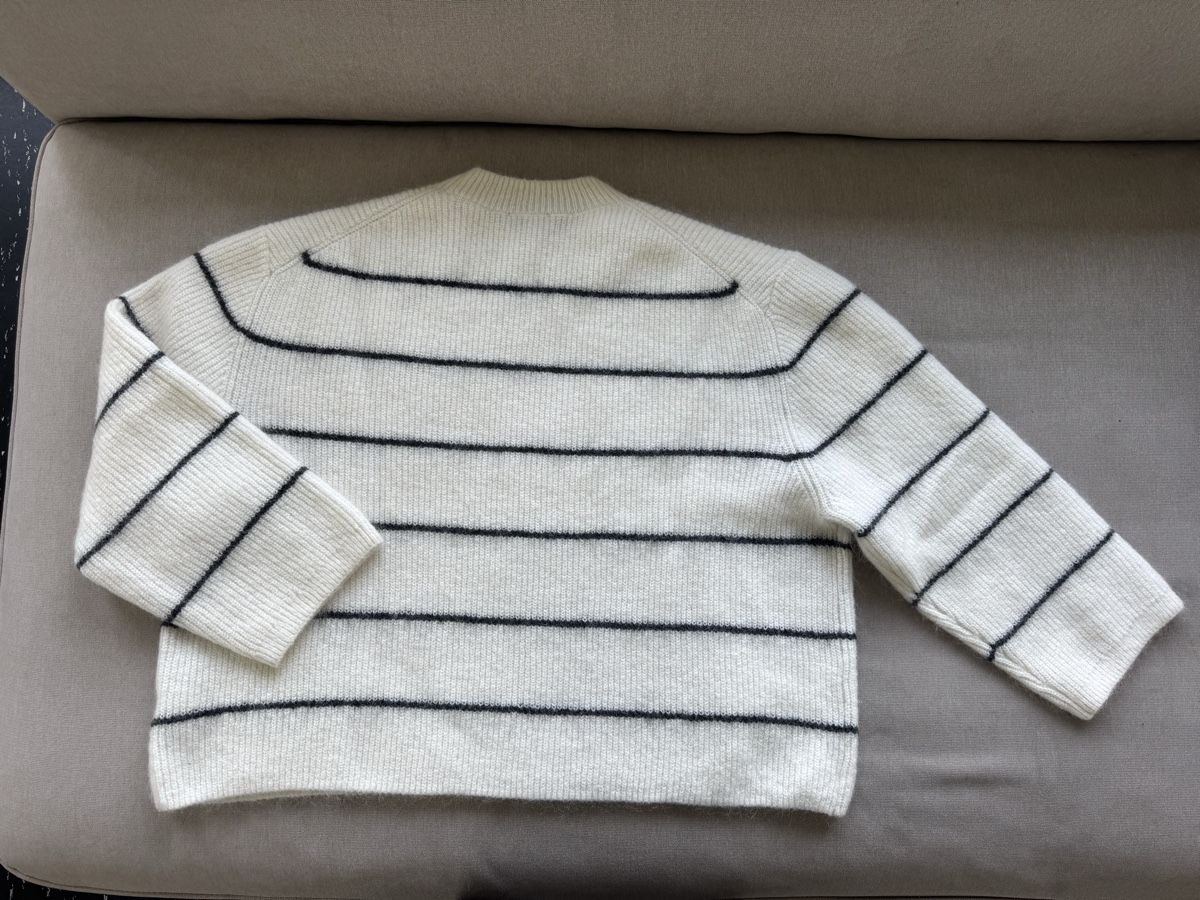 Cos Pullover & Sweatshirts: Pullover COS gestreift weiss schwarz – Neu (gemäss Beschreibung) aus Zug von lari_ 4
