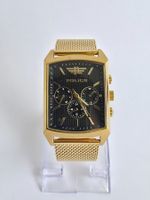 Police Saleve Gold – Edelstahl – Multifunktion – 34mm