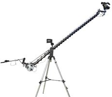 Profi Kamera Kran/Jib mit Hydraulik-Kopf, 3m