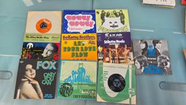 Vintage Schallplatten-Sammlung, Singles