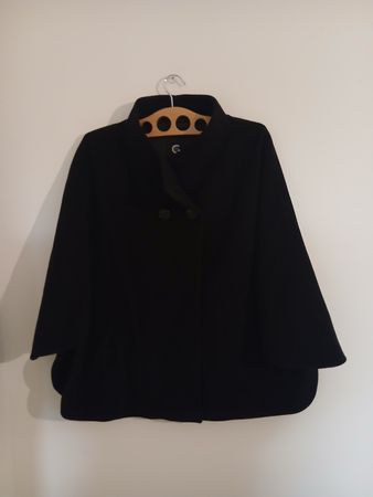 Gil Bret Cashmere Wool Cape Poncho Size 46