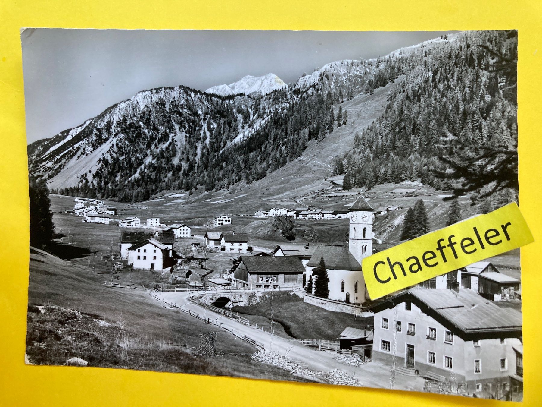 Cartes postales: 1960 Tschierv. Val Münstair – D'occasion à Zürich par Chaeffeler