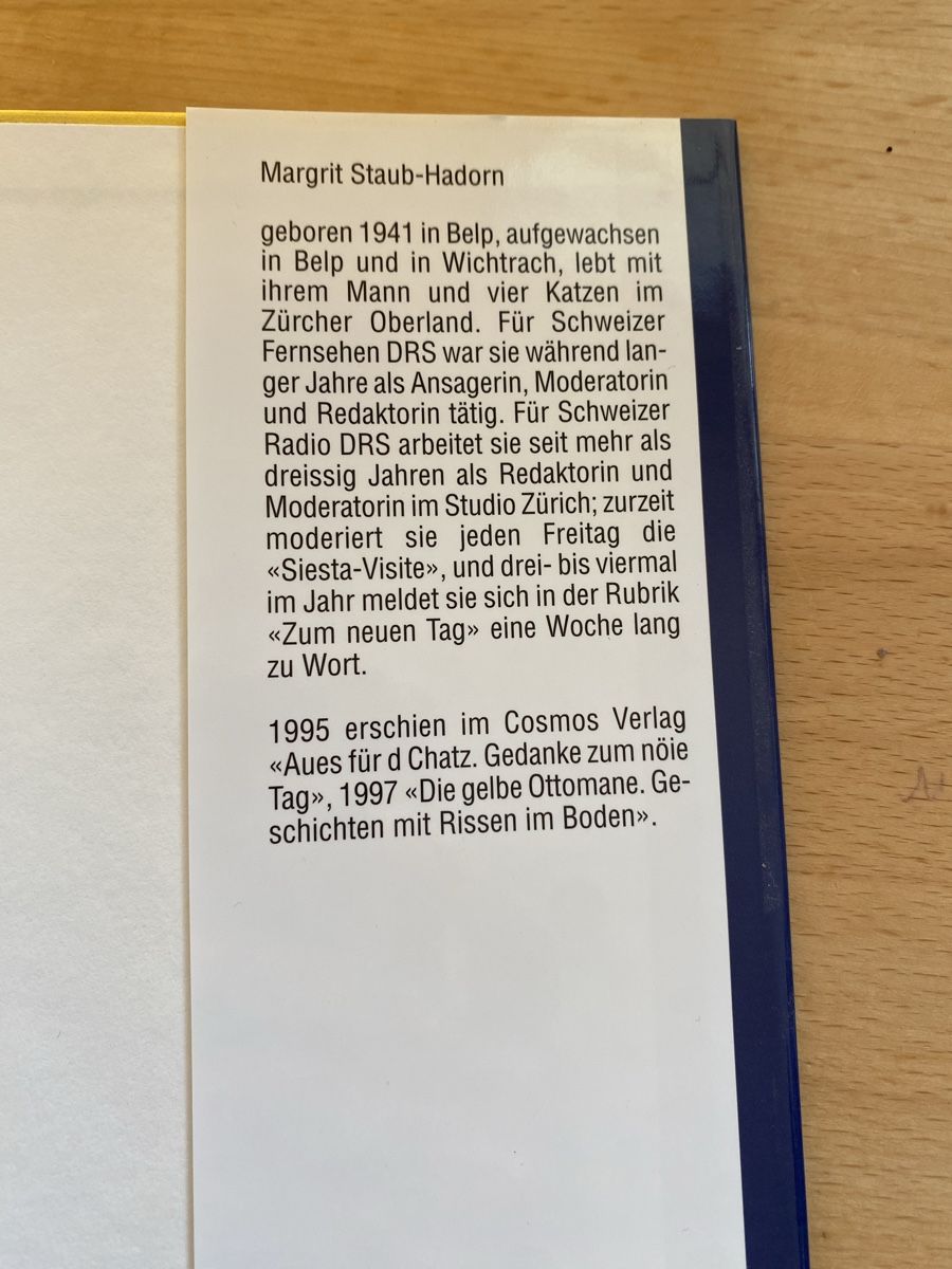Libri: Masch o ne Schnitz? - Margrit Staub Hadorn – Usato da Schwarzenburg venduto da Michellu 3