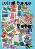 Lot mit Europa Marken