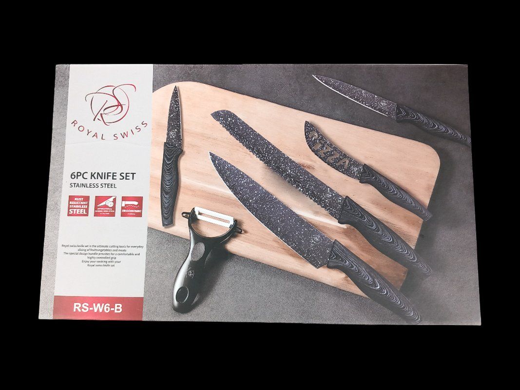 Swiss Coltelli: ROYAL SWISS 5PC KNIFE SET – Usato da Hünenberg venduto da Restwert_Zug 2