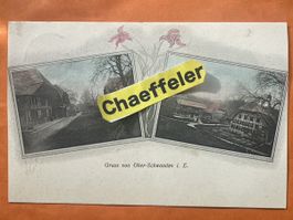 1908 Gruss von Ober-Schwanden i.E.