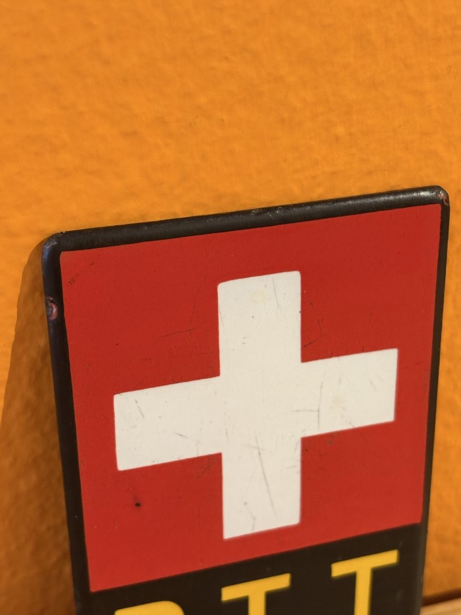 Insegne: PTT Signet Emaille – Usato da Luzern venduto da sonvico 3