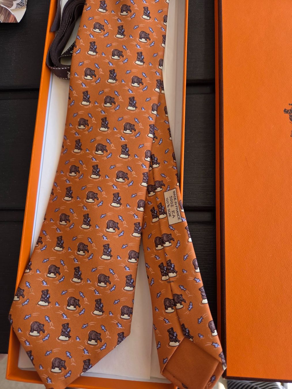 Hermès Cravatte: Cravate HERMES-Paris box original – Usato da Minusio venduto da Ninfa54