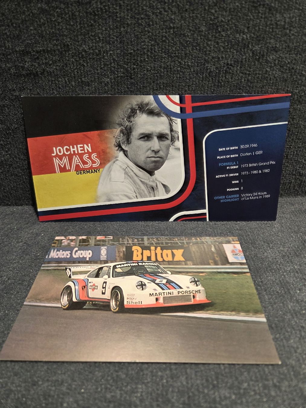 Autogramme: Jochen Mass 2 karten Nicht Signiert  – Gebraucht aus Wetzikon ZH von AmacherM
