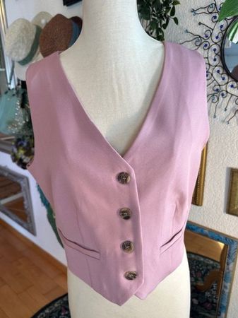 *:• ★Rosa Anzug-Weste/Gilet *:• ★ L