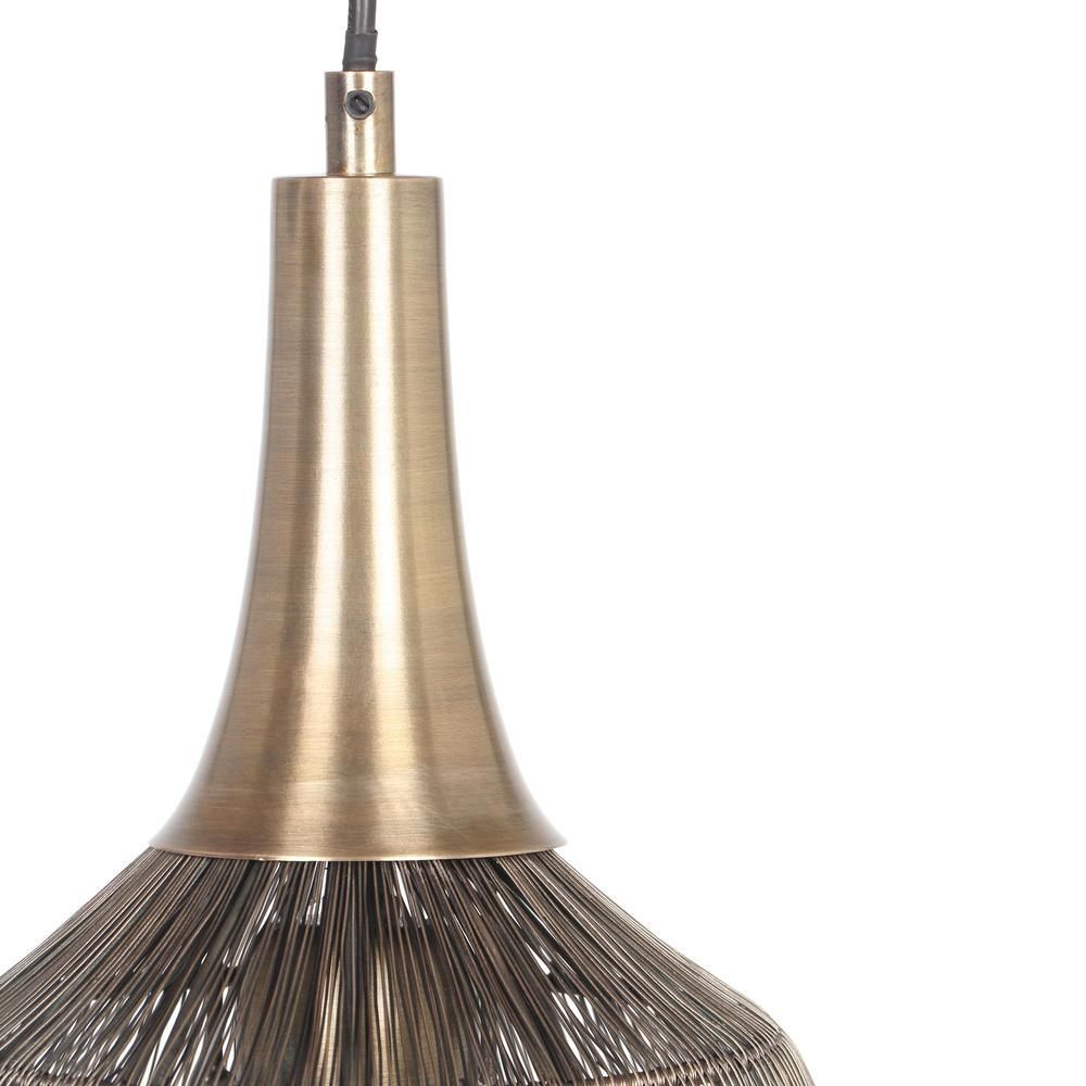 Lampadari & plafoniere: Pendelleuchte, Korb, Altmessing, 26 cm Ø – Nuovo (secondo la descrizione) da Kreuzlingen venduto da Smart-Light 3