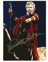 CHARLTON HESTON original in person Autogramm / signiert
