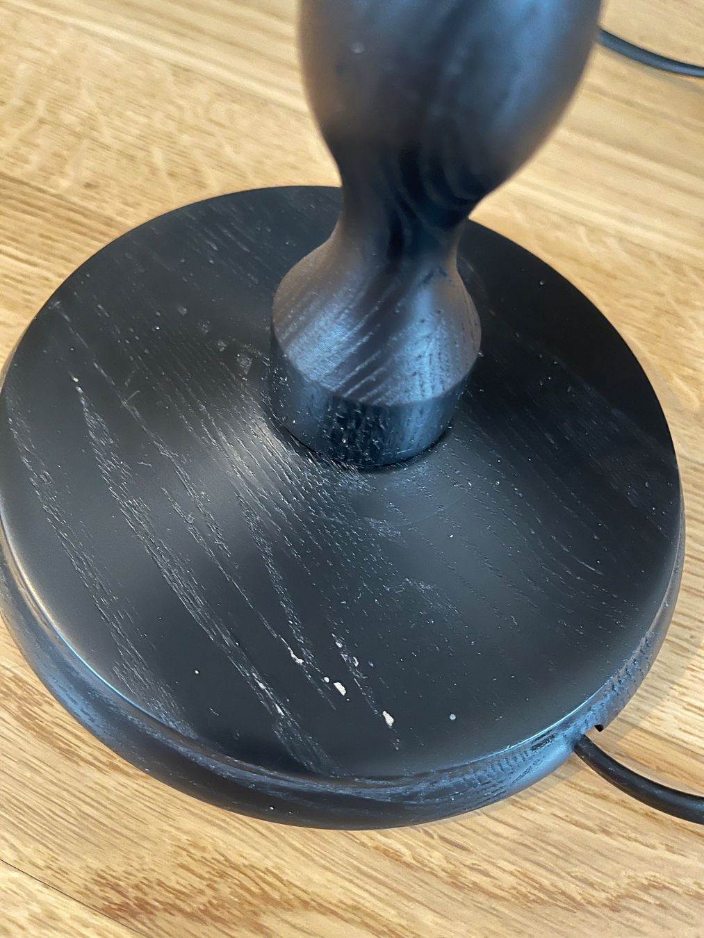 Ikea Lampade: Nachttischlampe, Ikea, schwarz, Holz – Usato da Zürich venduto da ale_6dmr 3