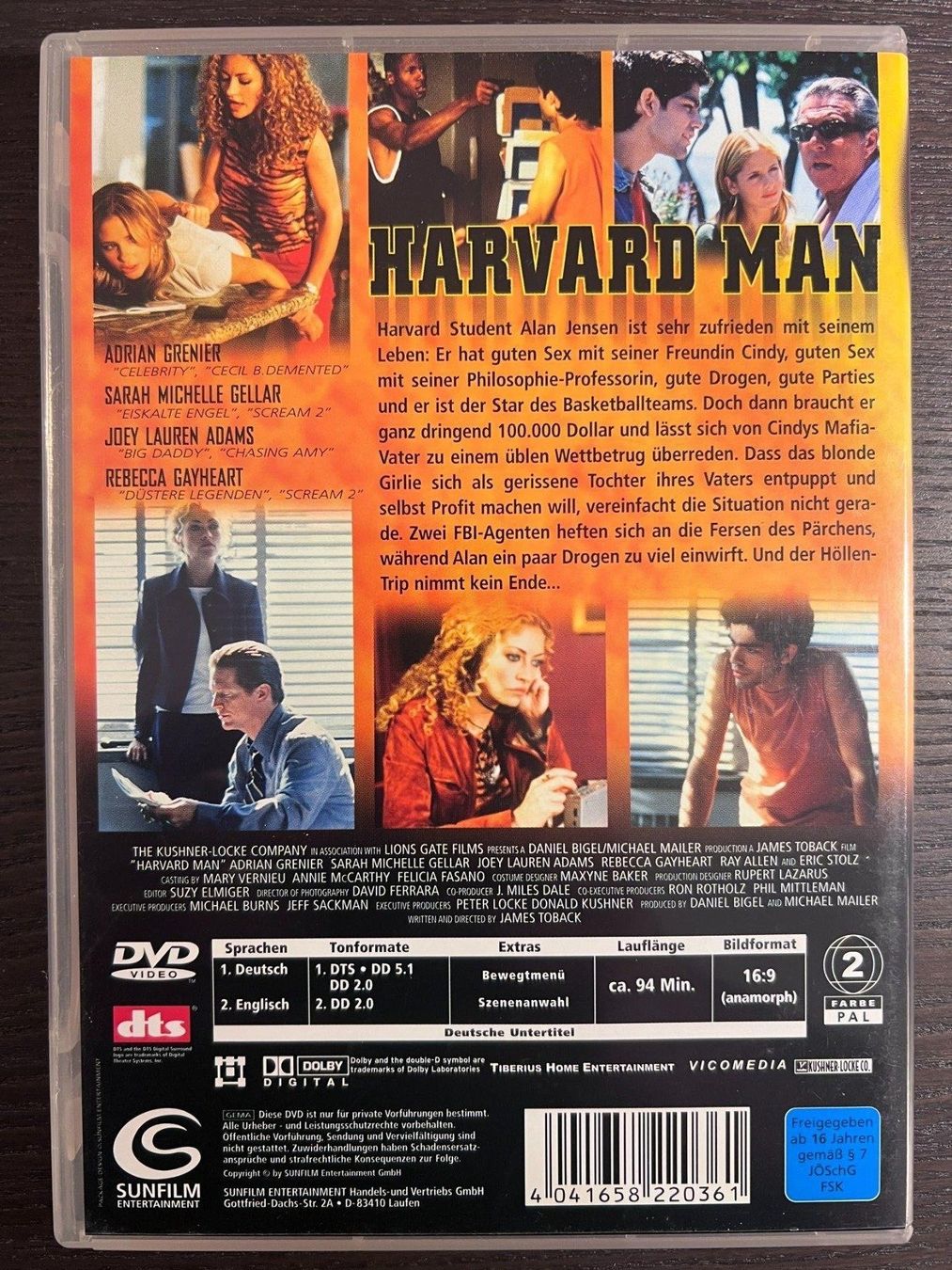 Tutti i DVDs: Harvard Man – Usato da Zürich venduto da FilmFreunde 1
