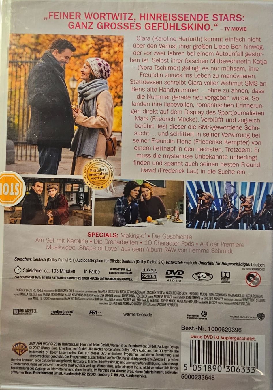 Tous les DVDs: SMS Für Dich – Neuf avec emballage d'origine à Wahlen b. Laufen par Cg10 1