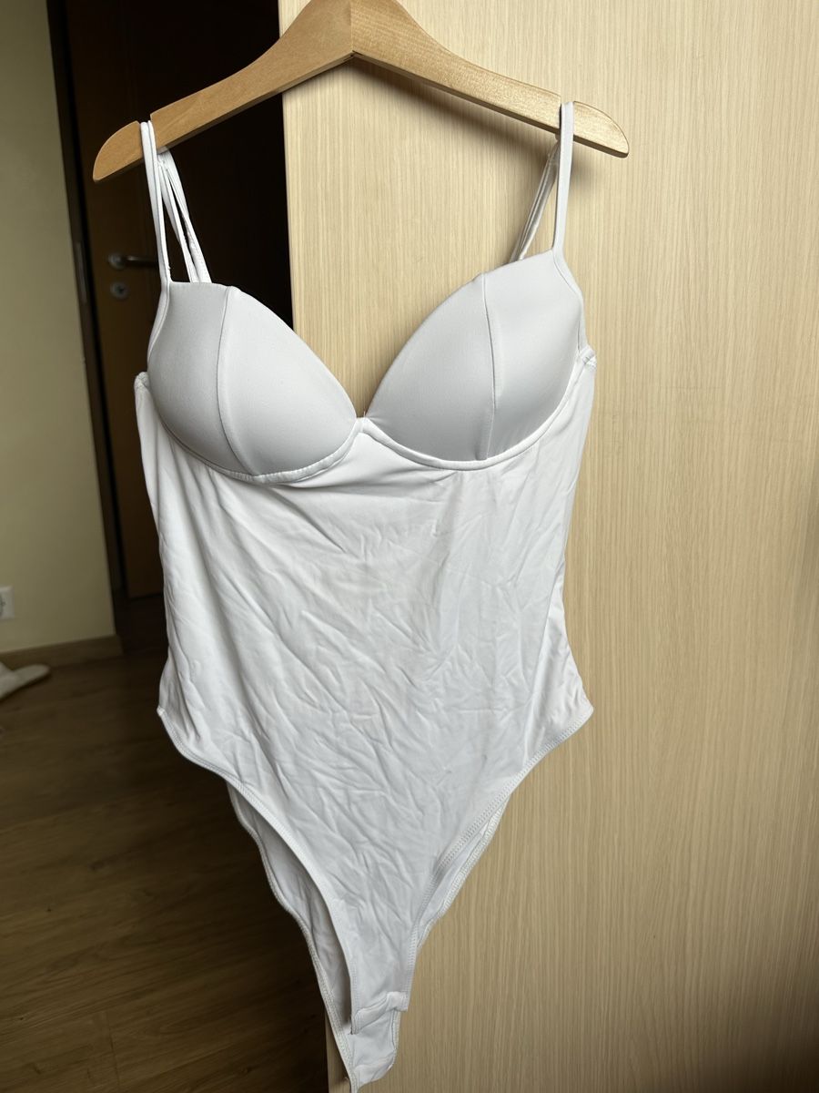 Top: Body bustier blanc Missguided taille S neuf – Nuovo (secondo la descrizione) da St-Cergue venduto da fla_gt29