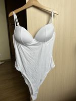 Body bustier blanc Missguided taille S neuf