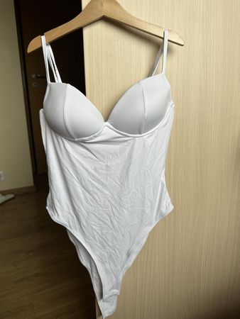 Body bustier blanc Missguided taille S neuf