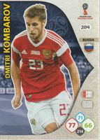 FIFA WORLD CUP RUSSIA 2018 Adrenalyn XL 284 KOMBAROV RUSSIA