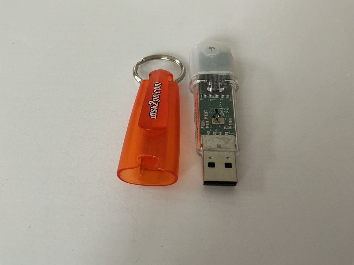 Chiavette USB: USB-Stick disk2go.com 1Giga orange gebraucht Nostalgisch  – Usato da Schübelbach venduto da Mo-99 2