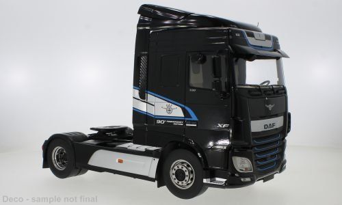 Kit di modellismo & Modellini statici: PCX 1:18 DAF XF Space Cab, schwarz, 2018 – Nuovo e nell'imballaggio originale da Affoltern am Albis venduto da Modellshop-8910