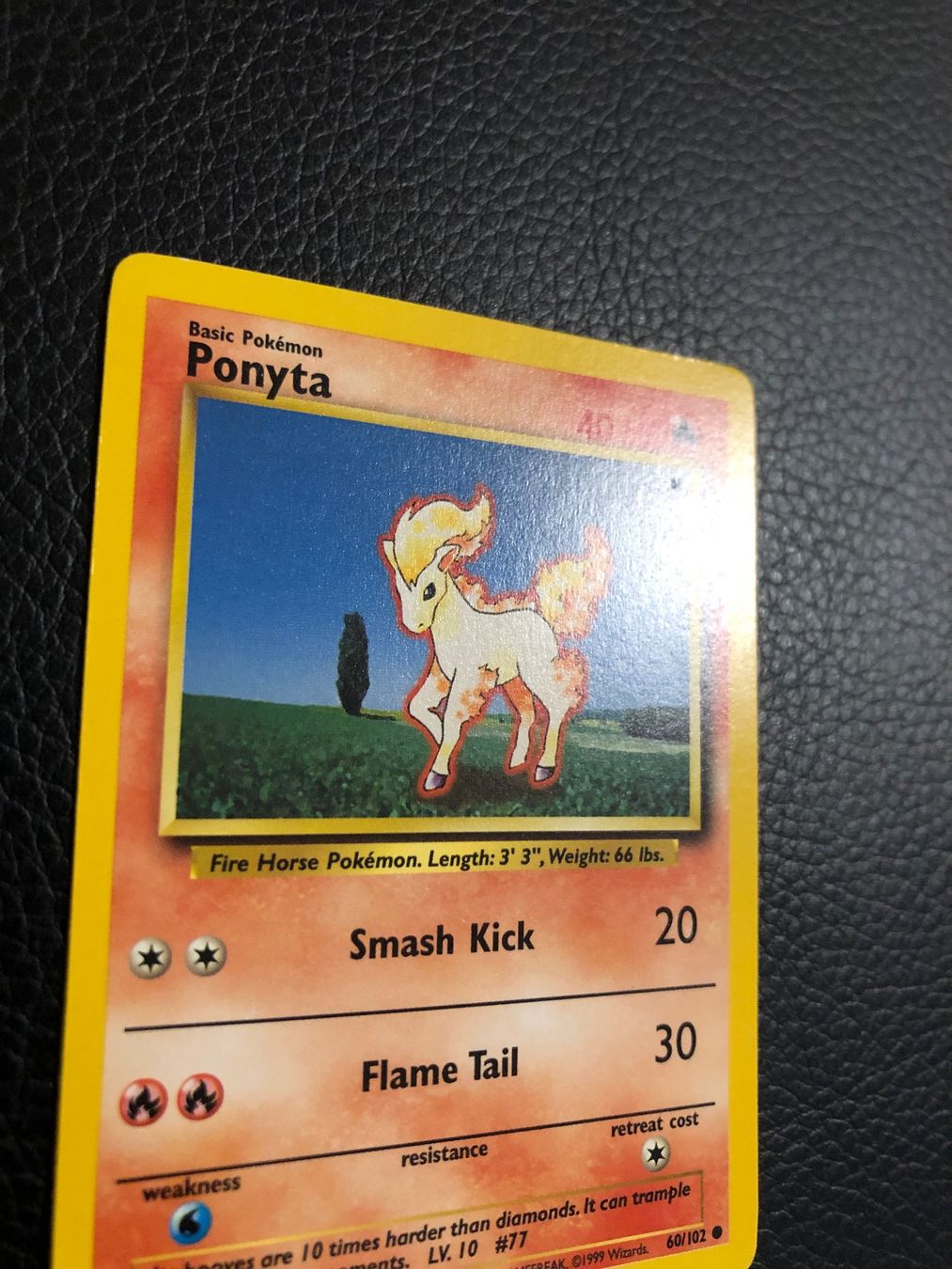 Pokémon Sammelbilder & Trading cards: Base Set Ponyta 60/102 Ab 1 – Gebraucht aus Paradiso von Pkmn10 1