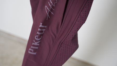 Pikeur Damen Gia Grip Athleisure II Reitleggings bordeaux