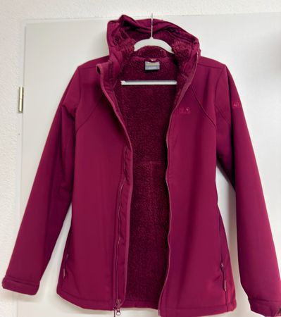 Damensoftshelljacke Jack Wolfskin Gr. S - gefüttert