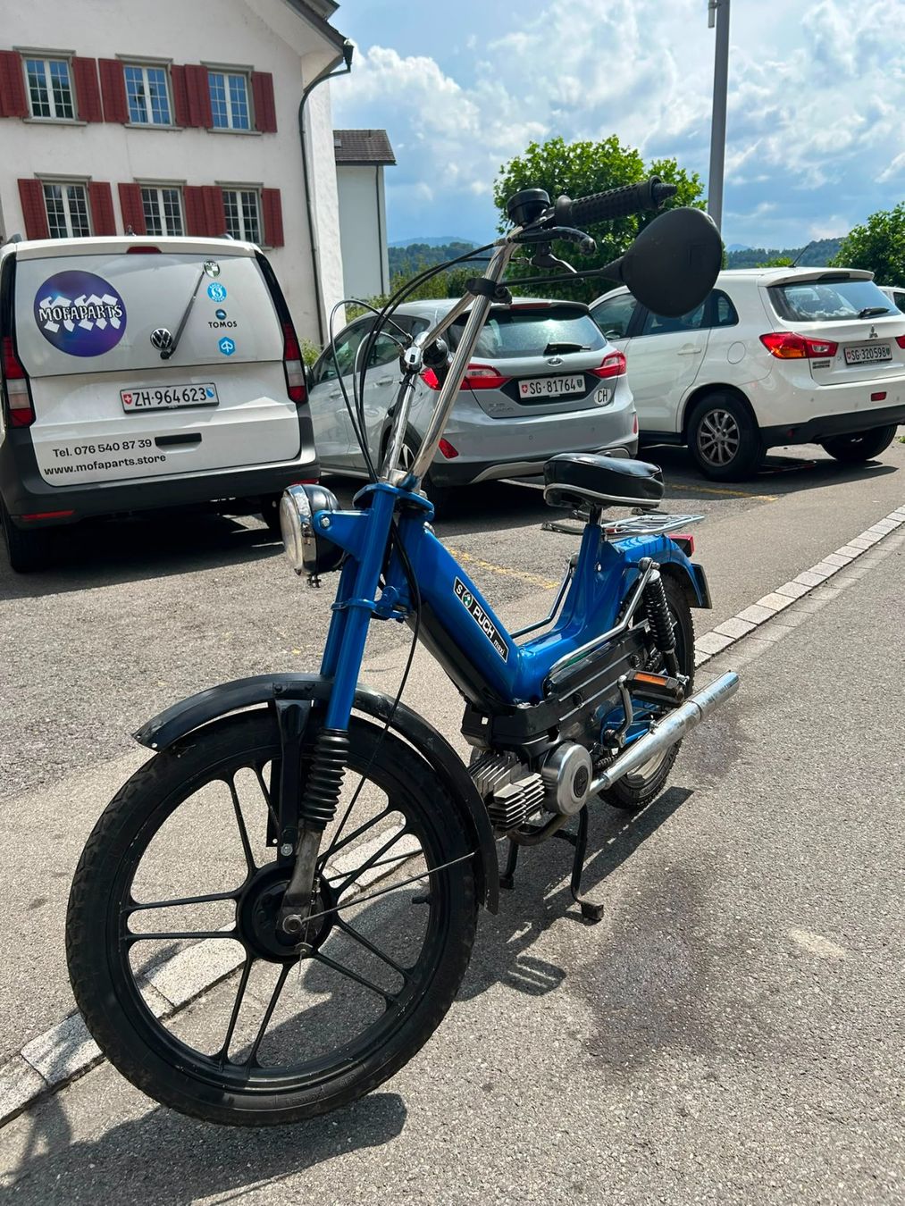 Puch Cyclomoteurs: Puch Maxi S mit Ausweis – D'occasion à Schmerikon par Mofaparts 2