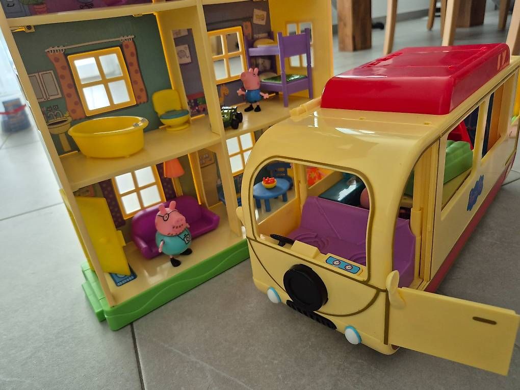 Giocattoli: Peppa Pig Wohnhaus u. Wohnmobil – Usato da Galgenen venduto da Nsc32 4