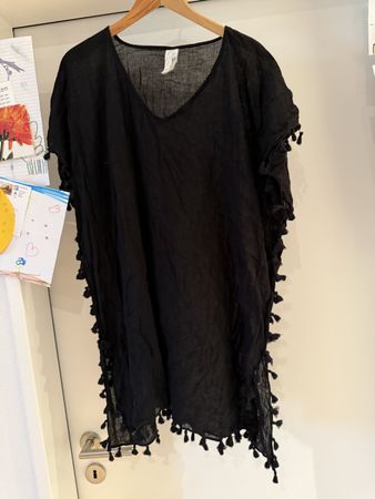 Schwarze Seafolly Tunika, Onesize