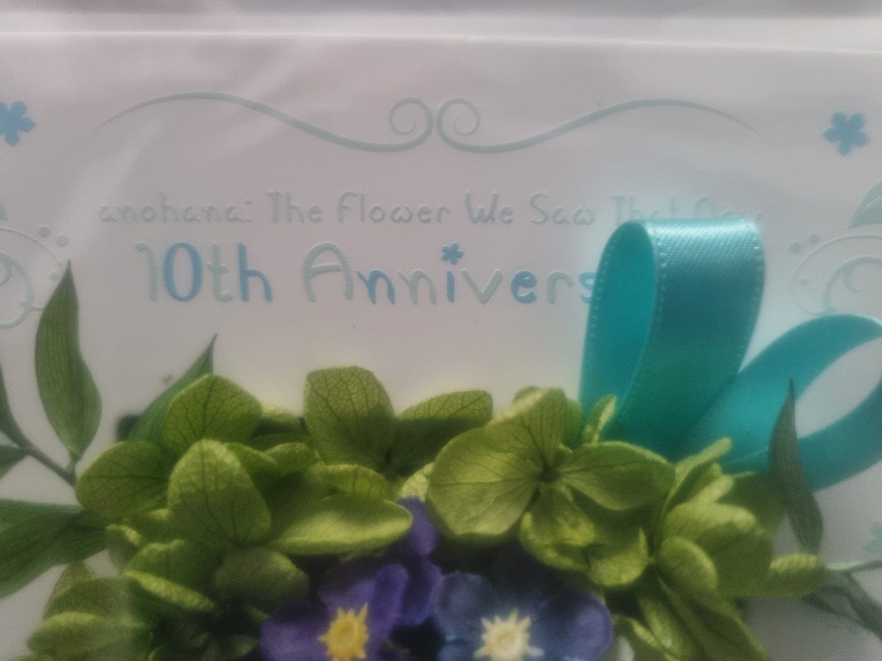 Fumetti: Anohana 10th Anniversary - Wood Frame – Nuovo e nell'imballaggio originale da Denges venduto da old-school-89 4